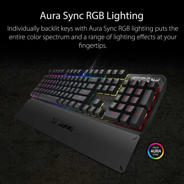 ASUS TUF Gaming K3 Red Mechanical Keyboard - RA05 TUF GAMING K3/RD/US