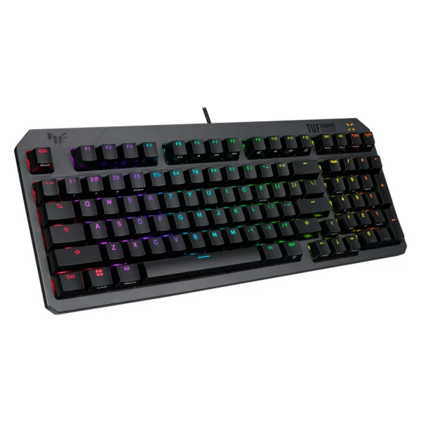 ASUS TUF Gaming K3 Gen II Red Optical Mechanical RGB Keyboard - RA07 TUF K3 GEN II/RD/US/DS ABS