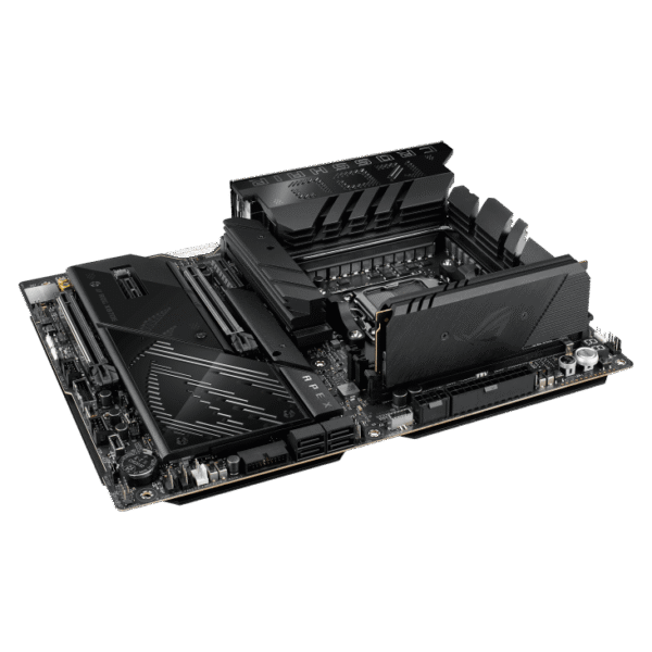 ROG CROSSHAIR X870E APEX 12 ASUS ROG Crosshair X870E Apex AM5 ATX Motherboard with AMD X870E Chipset, DDR5 9600+(OC), PCIe 5.0, Wi-Fi 7, USB4, Aura Sync - ROG CROSSHAIR X870E APEX