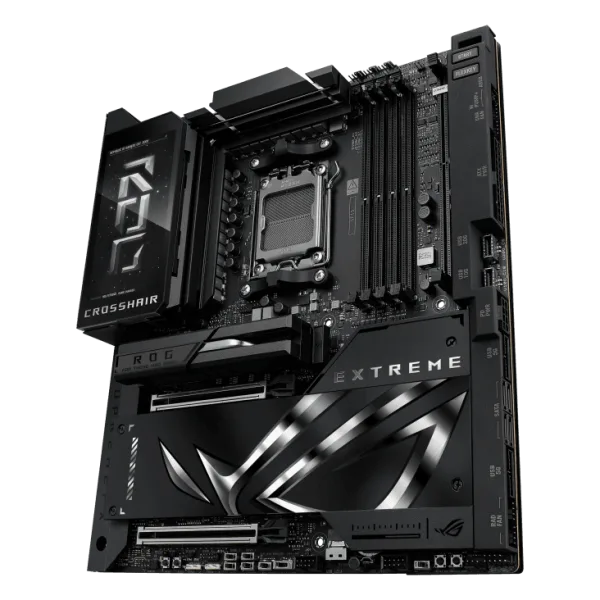 ASUS ROG Crosshair X870E Extreme AM5 E-ATX Motherboard with AMD X870E Chipset, DDR5 9000+(OC), PCIe 5.0, Wi-Fi 7, USB4, 5" LCD, Aura Sync - ROG CROSSHAIR X870E EXTREME