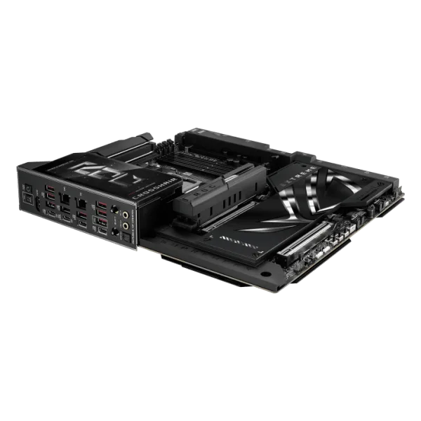 ASUS ROG Crosshair X870E Extreme AM5 E-ATX Motherboard with AMD X870E Chipset, DDR5 9000+(OC), PCIe 5.0, Wi-Fi 7, USB4, 5" LCD, Aura Sync - ROG CROSSHAIR X870E EXTREME