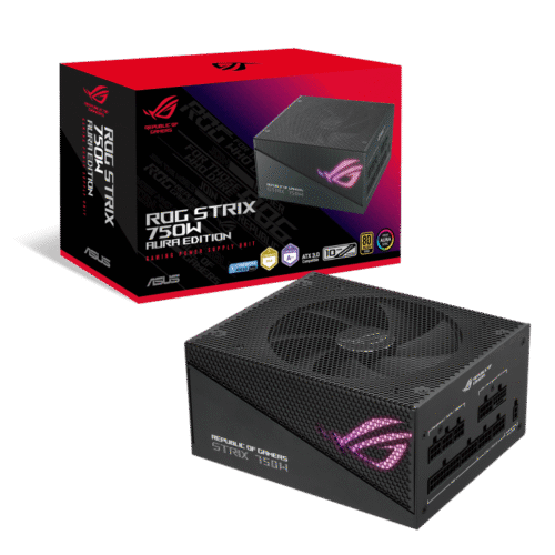 ASUS ROG Strix 750W 80+ Gold Fully Modular ARGB PSU - ROG-STRIX-750G-AURA-GAMING