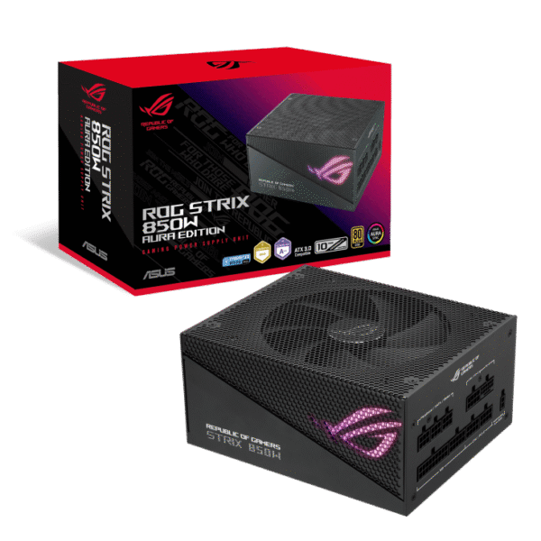 ASUS ROG Strix 850W 80+ Gold Fully Modular PSU - ROG-STRIX-850G-GAMING