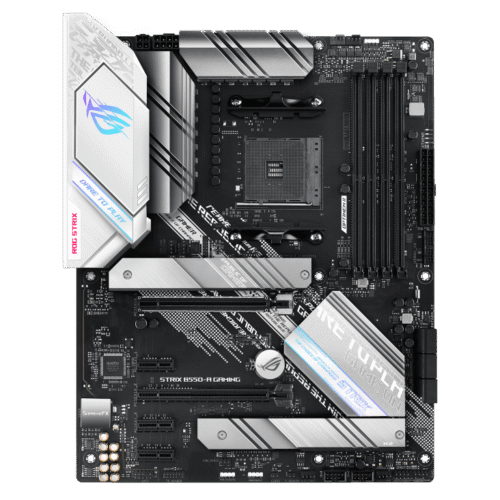 ASUS ROG Strix B550-A Gaming AM4 ATX Motherboard with AMD B550 Chipset, DDR4 5100(O.C.), PCIe 4.0, 2.5Gb Ethernet, Aura Sync - ROG STRIX B550-A GAMING