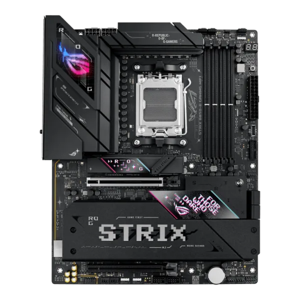 ASUS ROG Strix B850-E Gaming WiFi AM5 ATX Motherboard with AMD B850 Chipset, DDR5 8000+MT/s, PCIe 5.0, WiFi 7, USB4, AI Overclocking - ROG STRIX B850-E GAMING WIFI