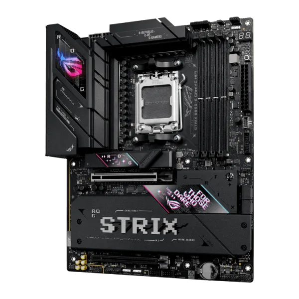 ASUS ROG Strix B850-E Gaming WiFi AM5 ATX Motherboard with AMD B850 Chipset, DDR5 8000+MT/s, PCIe 5.0, WiFi 7, USB4, AI Overclocking - ROG STRIX B850-E GAMING WIFI