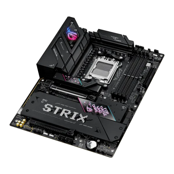 ASUS ROG Strix B850-E Gaming WiFi AM5 ATX Motherboard with AMD B850 Chipset, DDR5 8000+MT/s, PCIe 5.0, WiFi 7, USB4, AI Overclocking - ROG STRIX B850-E GAMING WIFI