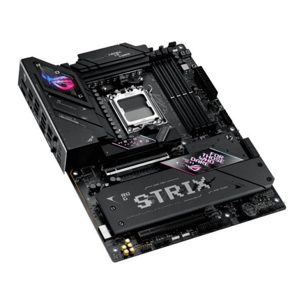 ASUS ROG Strix B850-E Gaming WiFi AM5 ATX Motherboard with AMD B850 Chipset, DDR5 8000+MT/s, PCIe 5.0, WiFi 7, USB4, AI Overclocking - ROG STRIX B850-E GAMING WIFI