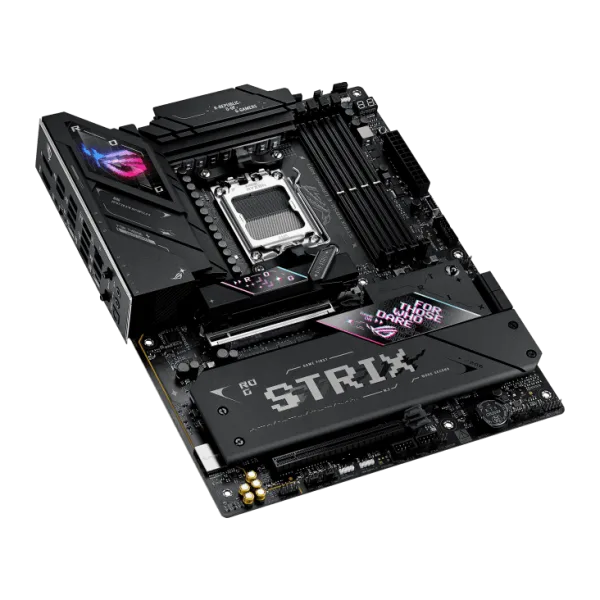 ASUS ROG Strix B850-E Gaming WiFi AM5 ATX Motherboard with AMD B850 Chipset, DDR5 8000+MT/s, PCIe 5.0, WiFi 7, USB4, AI Overclocking - ROG STRIX B850-E GAMING WIFI