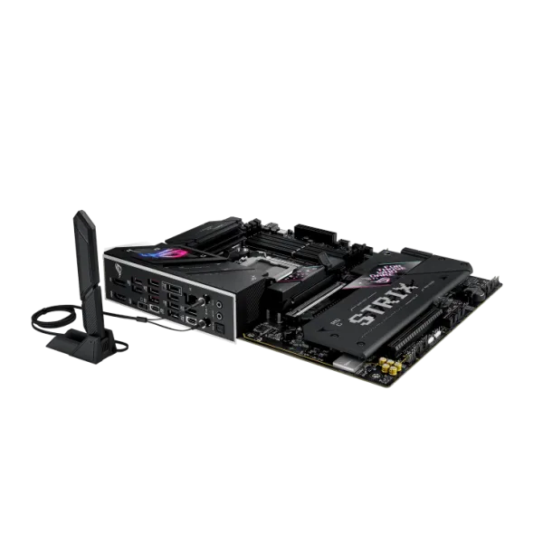 ASUS ROG Strix B850-E Gaming WiFi AM5 ATX Motherboard with AMD B850 Chipset, DDR5 8000+MT/s, PCIe 5.0, WiFi 7, USB4, AI Overclocking - ROG STRIX B850-E GAMING WIFI