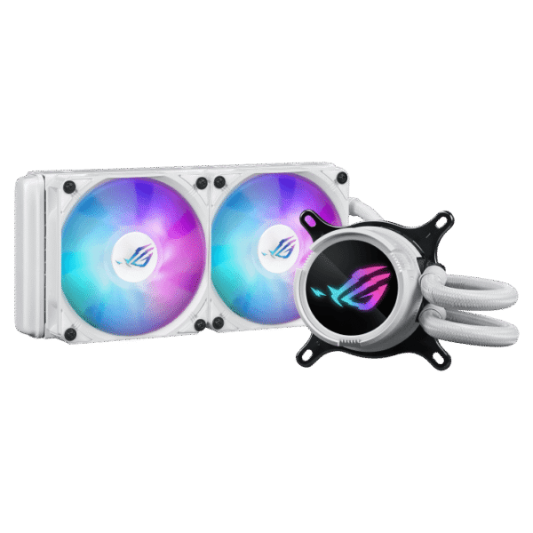 ROG STRIX LC III 240 ARGB WHT 3 ASUS ROG Strix LC III 240 ARGB White AIO Cooler Asetek ARGB - ROG STRIX LC III 240 ARGB WHT