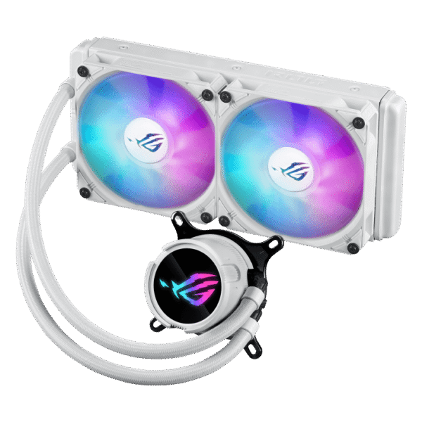 ROG STRIX LC III 240 ARGB WHT 4 ASUS ROG Strix LC III 240 ARGB White AIO Cooler Asetek ARGB - ROG STRIX LC III 240 ARGB WHT