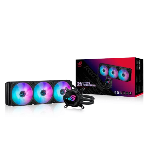 ASUS ROG Strix LC III 360 ARGB AIO Cooler Asetek ARGB - ROG STRIX LC III 360 ARGB