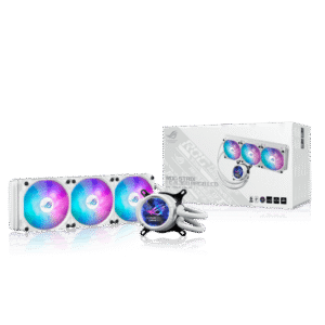 ASUS ROG Strix LC III 360 ARGB LCD White AIO Cooler Asetek ARGB - ROG STRIX LC III 360 ARGB LCD WHT