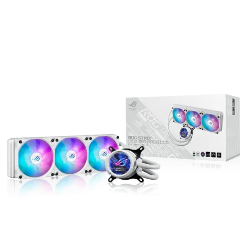 ASUS ROG Strix LC III 360 ARGB LCD White AIO Cooler Asetek ARGB - ROG STRIX LC III 360 ARGB LCD WHT