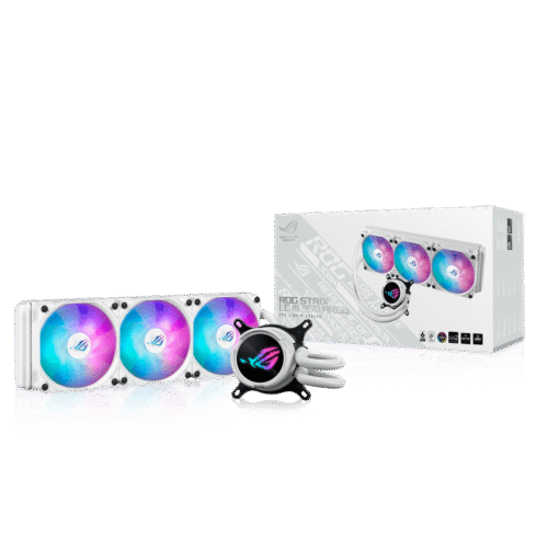ASUS ROG Strix LC III 360 ARGB White AIO Cooler Asetek ARGB - ROG STRIX LC III 360 ARGB WHT