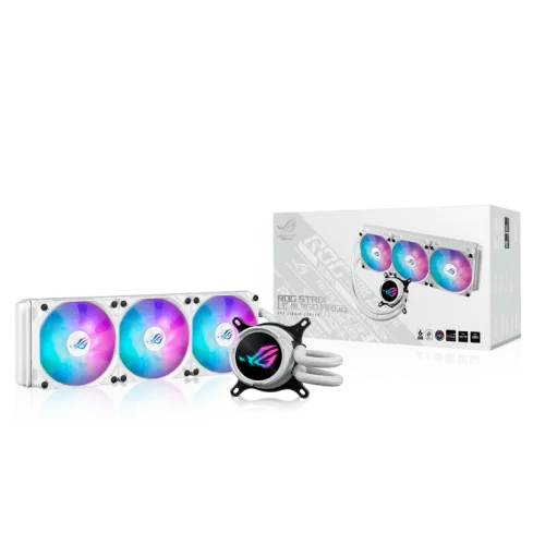 ASUS ROG Strix LC III 360 ARGB White AIO Cooler Asetek ARGB - ROG STRIX LC III 360 ARGB WHT