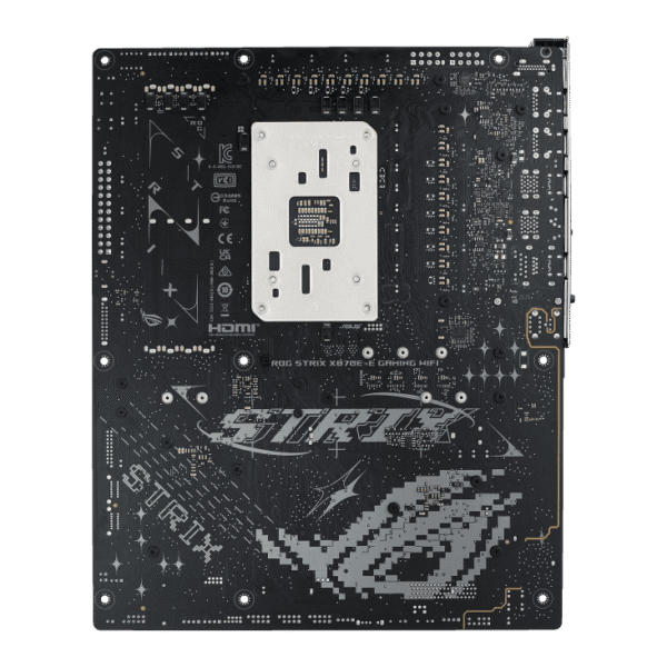 ASUS ROG Strix X870E-E Gaming WiFi AM5 ATX Motherboard with AMD X870E Chipset, DDR5 8000+MT/s, PCIe 5.0, WiFi 7, USB4, AI Overclocking - ROG STRIX X870E-E GAMING WIFI