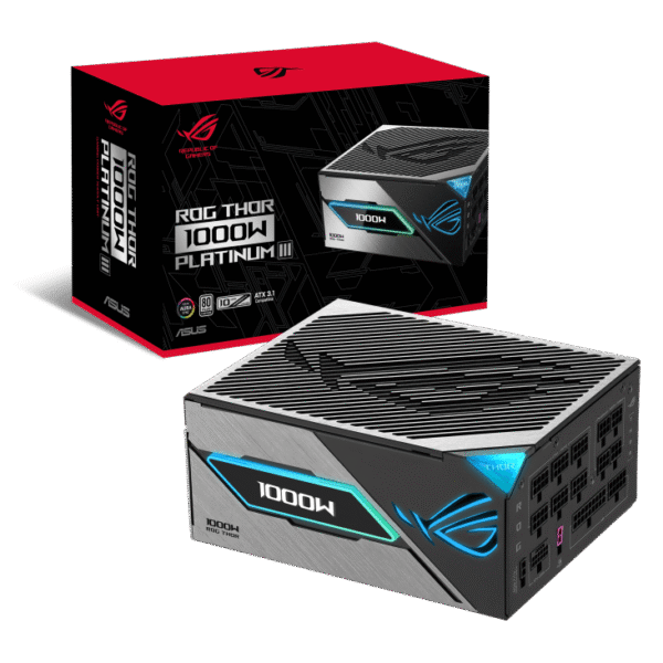 ASUS ROG Thor 1000W Platinum 80+ Platinum Fully Modular PSU - ROG-THOR-1000P3-GAMING