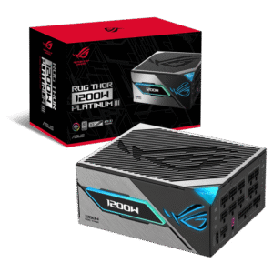 ASUS ROG Thor 1200W Platinum III 80+ Platinum Fully Modular PSU - ROG-THOR-1200P3-GAMING