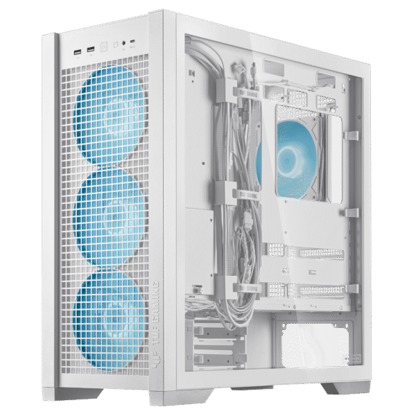 ASUS TUF Gaming GT302 ARGB White ATX Case - TUF GAMING GT302 ARGB WHT