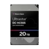Western Digital Ultrastar DC HC555 20TB Data Center HDD, SATA 6Gb/s, 285MB/s, EAMR, HelioSeal, 512MB Cache, 5-Year Warranty - WD-0B48724
