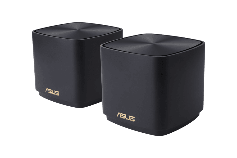 ASUS ZenWiFi XD5 AX3000 Dual-Band WiFi 6 Mesh System 2-Pack Black Router – XD5 (B-2-PK)...