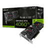 PNY GeForce RTX 4060 Ti 8GB VERTO Overclocked Dual Fan GPU, PCIe 4.0, 2550 MHz Boost, DLSS 3, Ray Tracing, Dual Fan Cooling - VCG4060T8DFXPB1-O