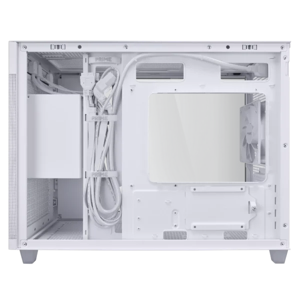 ASUS PRIME AP201 White Micro-ATX Case Tempered Glass - AP201 ASUS PRIME CASE TG WHITE EDITION