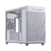 ASUS PRIME AP201 White Micro-ATX Case Tempered Glass - AP201 ASUS PRIME CASE TG WHITE EDITION