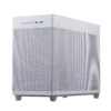 ASUS PRIME AP201 White Micro-ATX Case Tempered Glass - AP201 ASUS PRIME CASE TG WHITE EDITION