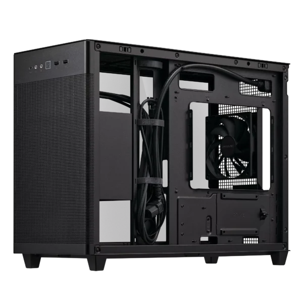 ASUS PRIME AP201 Black Micro-ATX Case Tempered Glass - AP201 ASUS PRIME CASE TG