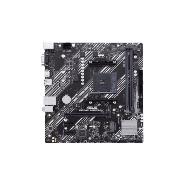 ASUS PRIME A520M-K/CSM Micro ATX Motherboard AMD AM4, M.2, USB 3.2 Gen 1, 1 Gb Ethernet - PRIME A520M-K/CSM
