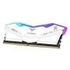 TEAMGROUP T-Force Delta RGB DDR5 64GB (2x32GB) 6400MHz CL30 RGB White - FF4D564G6400HC30CDC01