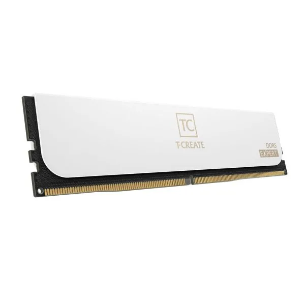 TEAMGROUP T-Create Expert DDR5 32GB (2x16GB) 6000MHz CL30 Non-RGB White - CTCWD532G6000HC30DC01