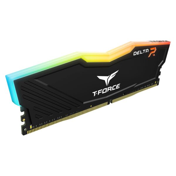 TEAMGROUP T-Force Delta RGB DDR4 16GB (1x16GB) 3200MHz CL16 RGB Black - TF3D416G3200HC16F01