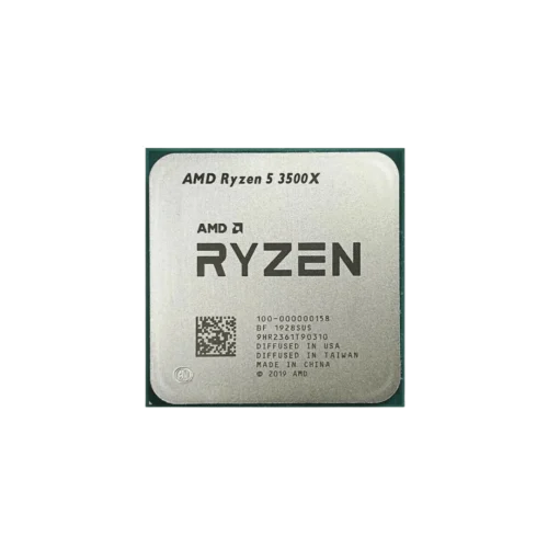 AMD RYZEN 5 3500X 6-Core 3.6 GHz (4.1 GHz Turbo) Socket AM4 65W Tray Type Desktop Processor - 100-100000158 (Without Cooler)