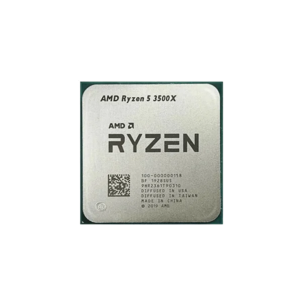 AMD RYZEN 5 3500X 6-Core 3.6 GHz (4.1 GHz Turbo) Socket AM4 65W Tray Type Desktop Processor - 100-100000158 (Without Cooler)