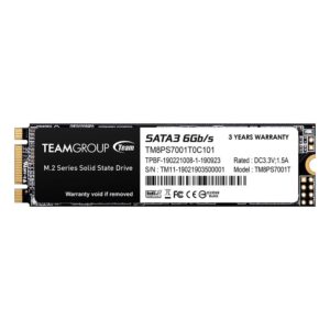 TEAMGROUP MS30 SSD M.2 SATA 6G 1TB - TM8PS7001T0C101