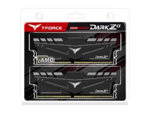 20-331-423-V04 TEAMGROUP T-Force Dark Za DDR4 32GB (2x16GB) 3200MHz CL16 Non-RGB Black - TDZAD432G3200HC16FDC01