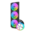 DarkFlash AquaGlow DG360 ARGB AIO 360mm Liquid CPU Cooler Black with Copper Water Block and 81.5 CFM Airflow - DF DG360 BLACK