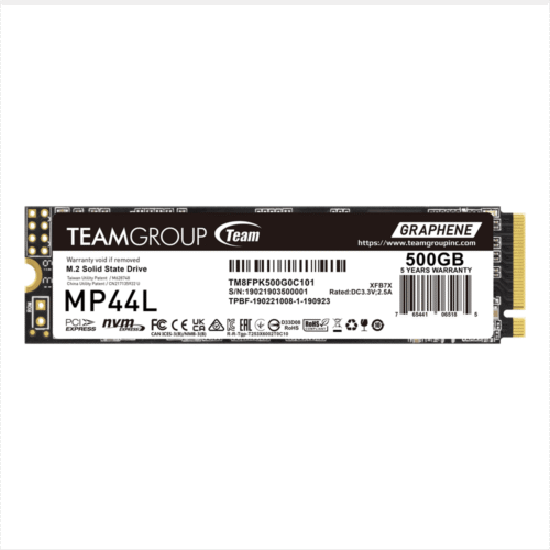 TEAMGROUP MP44L SSD M.2 NVMe Gen4 500GB - TM8FPK500G0C101