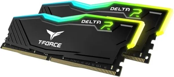 TEAMGROUP T-Force Delta RGB DDR4 64GB (2x32GB) 3600MHz CL18 RGB