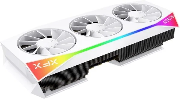 XFX Mercury AMD Radeon RX 9070XT OC Gaming White Edition with RGB 16GB GDDR6 - RX-97TRGBBW9