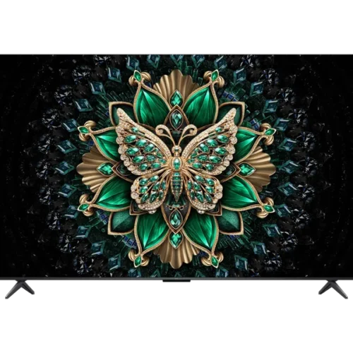 TCL C6K 65-Inch QD-Mini LED 4K HDR Smart TV HVA Panel 144Hz Dolby Atmos with Google TV and ONKYO 2.1 Hi-Fi Audio - 65C6K