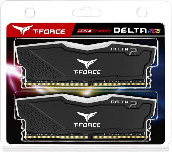 TEAMGROUP T-Force Delta RGB DDR4 64GB (2x32GB) 3600MHz CL18 RGB