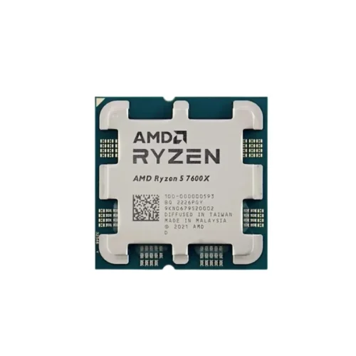 AMD Ryzen 5 7600X 4.7GHz Up to 5.3GHz Socket AM5 Processor 100-100000593WOF (Boxed) | 100-000000593 (Tray) - Processor Only