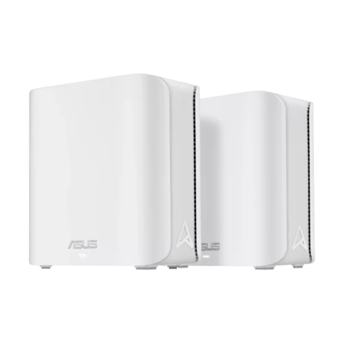 ASUS ZenWiFi BD4 2-Pack Dual-Band WiFi 7 Mesh Router with AiMesh and 4K-QAM - BD4-W-2PK