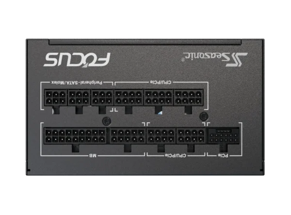 Seasonic Focus GX-850 ATX 3.1 and PCIe 5.1 V4 80 PLUS Gold Fully Modular Power Supply - SRP-FGX851-A5A32SF