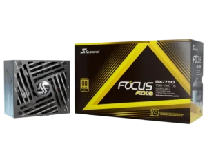 Seasonic Focus GX-750 ATX 3.1 and PCIe 5.1 V4 80 PLUS Gold Fully Modular Power Supply - SRP-FGX751-A5A32SF